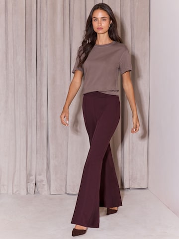 Wide Leg Pantalon Lipsy en marron