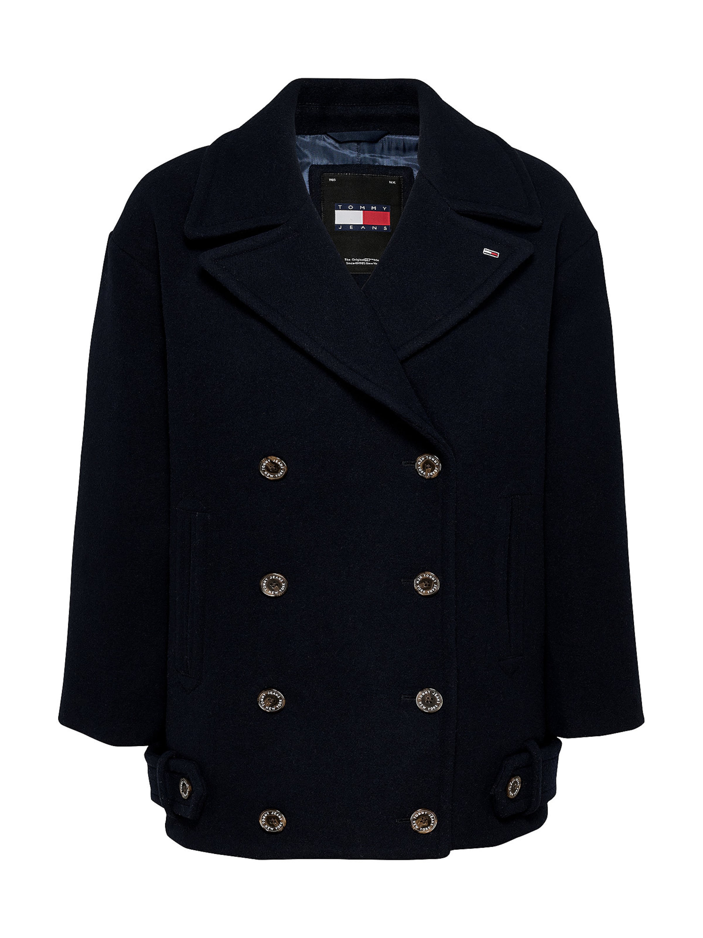 Tommy Jeans Between-season jacket in Blue: front