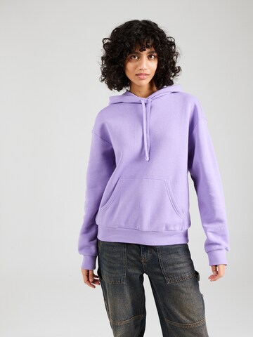 Sweat-shirt Monki en violet : devant