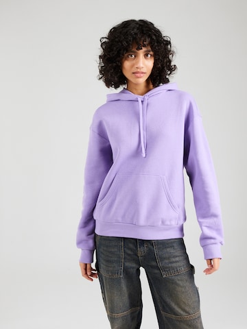 Monki Sweatshirt in Lila: predná strana