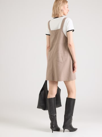 QSSuknja s tregerima - siva boja