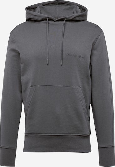 Calvin Klein Jeans Sweat-shirt en anthracite / gris foncé, Vue avec produit