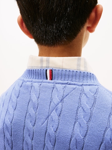 TOMMY HILFIGER Pullover in Lila