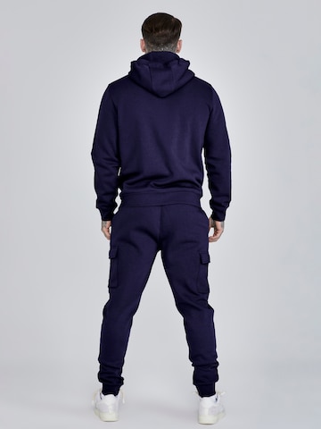 Regular Pantalon de sport SikSilk en bleu