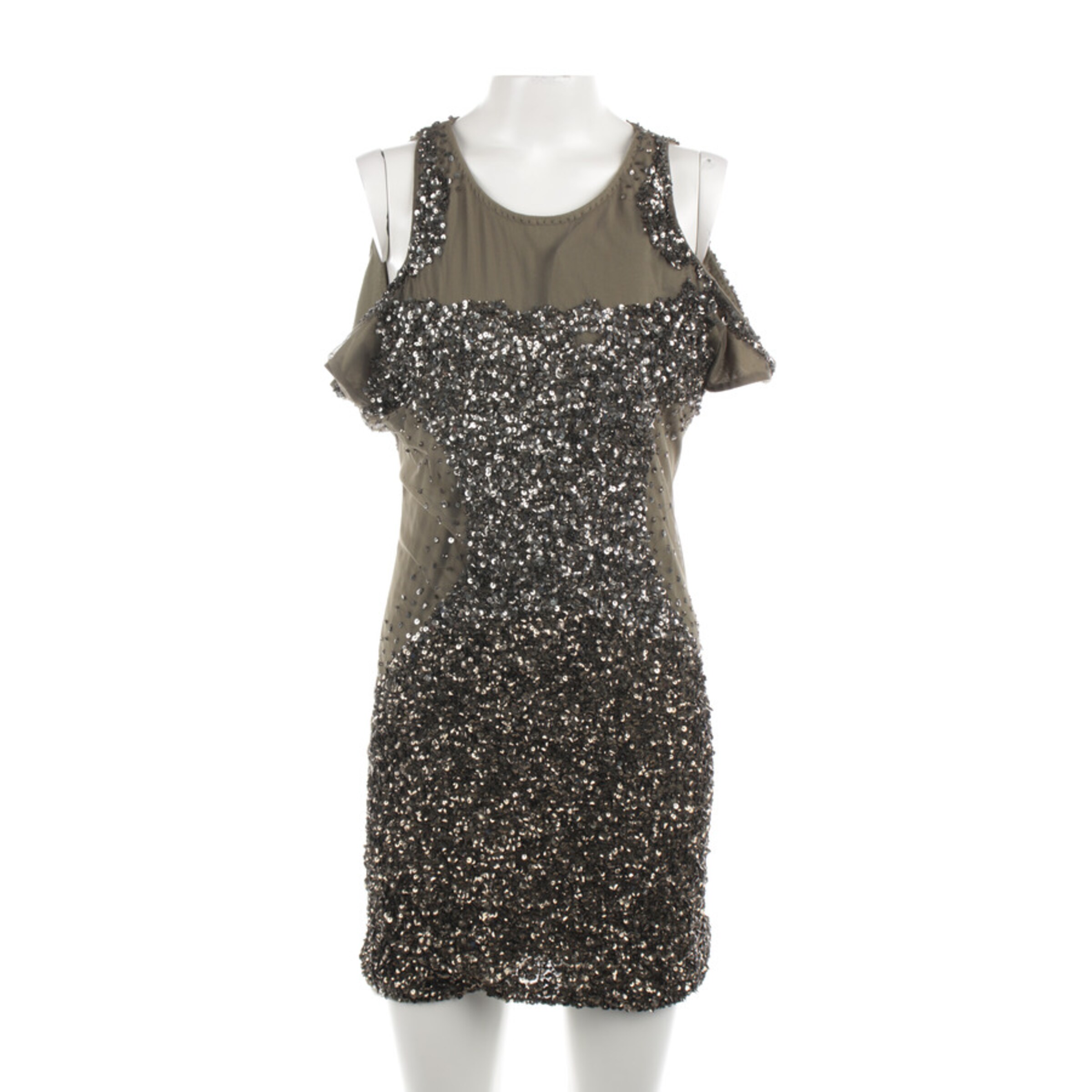 PATRIZIA PEPE Dress in XS in Green: front