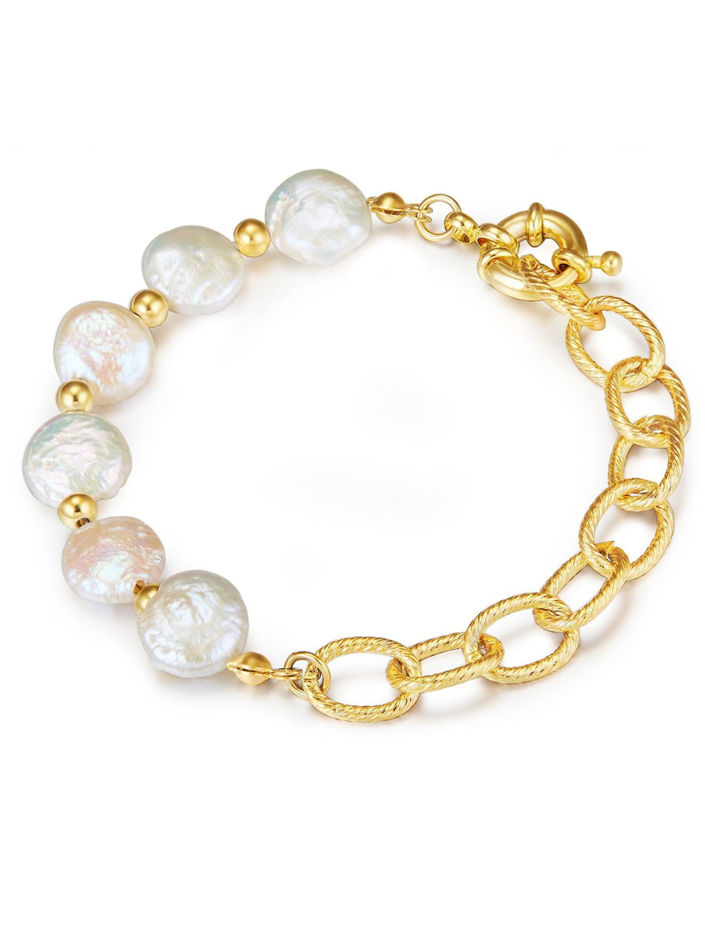 Lulu & Jane Armband in Gold: Vorderseite