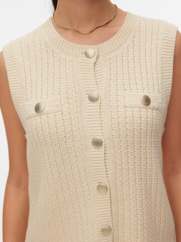 VERO MODA Knit Cardigan in Beige