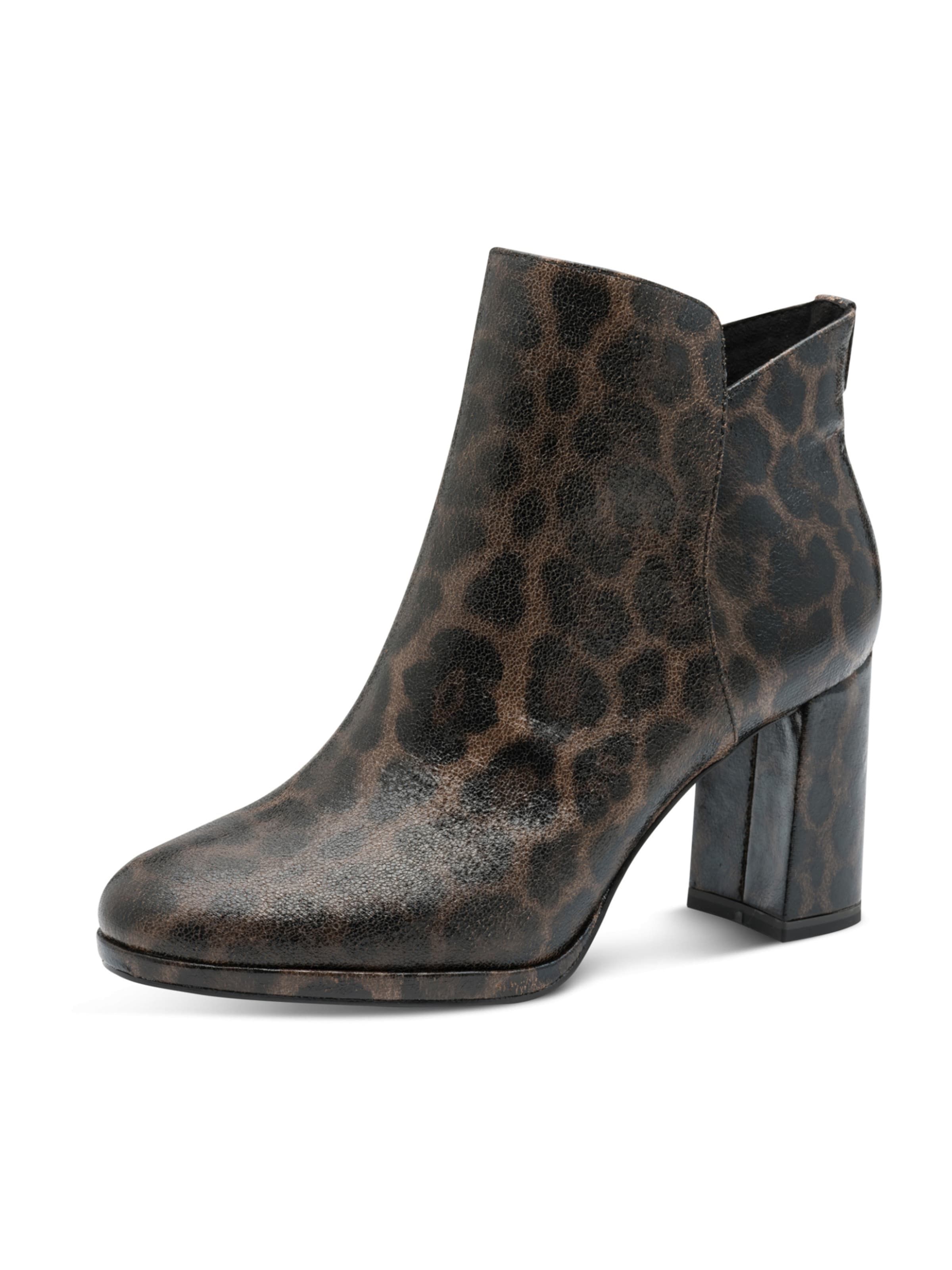 Tamaris Ankle Boots in Brown: front
