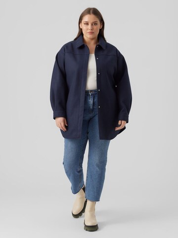 Vero Moda Curve Übergangsmantel in Blau