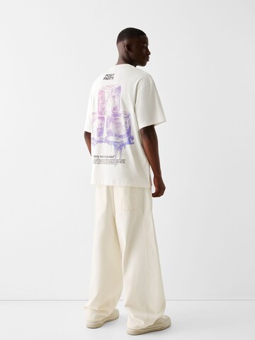 Bershka Shirt in Wit