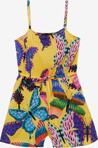 Desigual Overall 'Universo' in Yellow: front