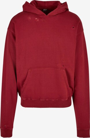 Sweat-shirt Urban Classics en rouge : devant