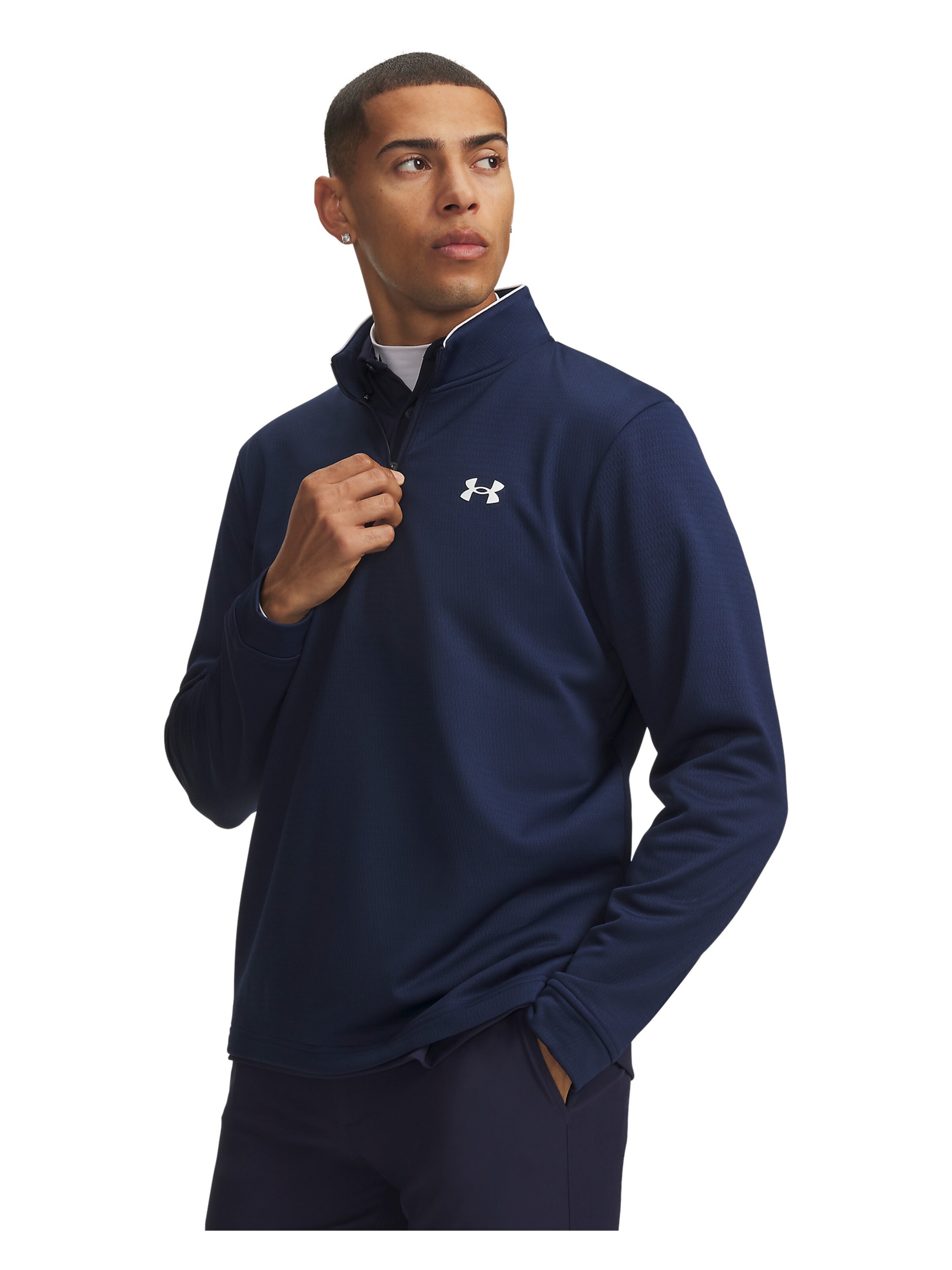 UNDER ARMOUR Functioneel shirt in Blauw: voorkant