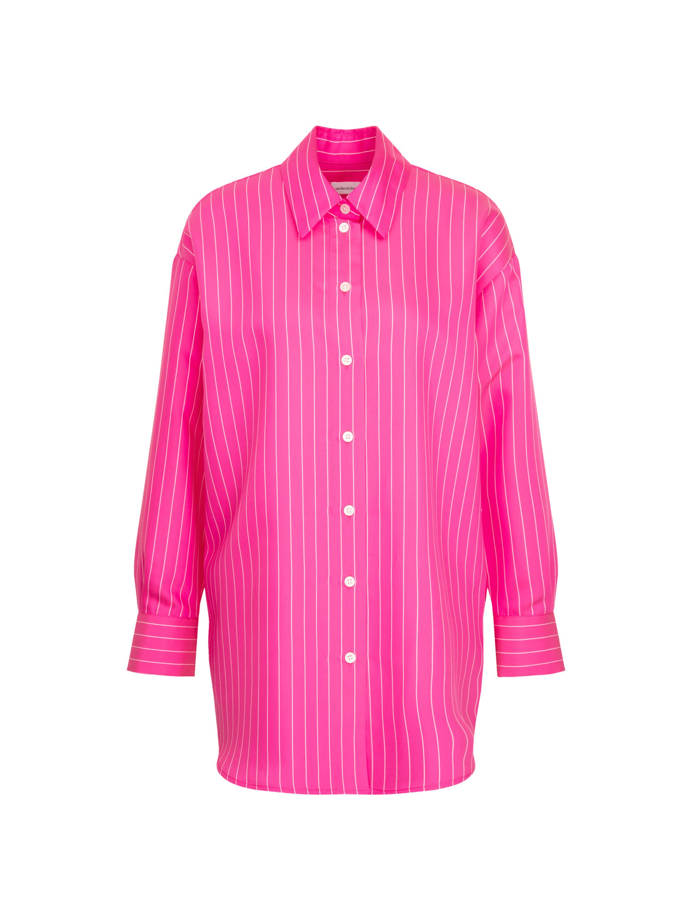 Chemisier 'Schwarze Rose' SEIDENSTICKER en rose : devant