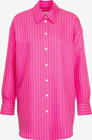 Chemisier 'Schwarze Rose' SEIDENSTICKER en rose : devant