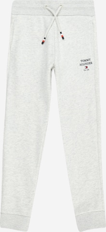 Pantalon TOMMY HILFIGER en gris : devant