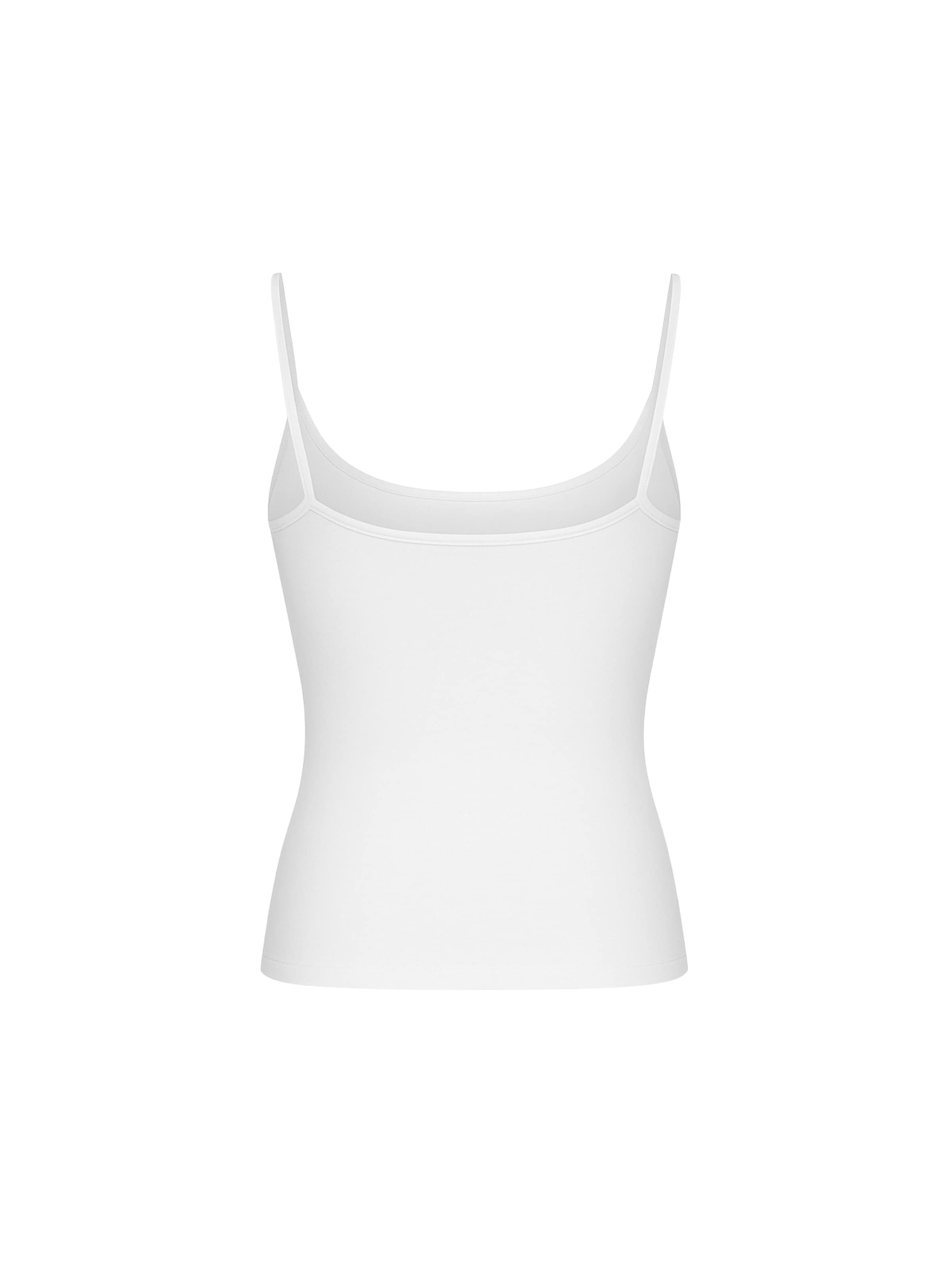 Maxte Unterhemd 'BASIC MAX Spaghetti-Tanktop 3er Pack'‌‌‌ in Weiß