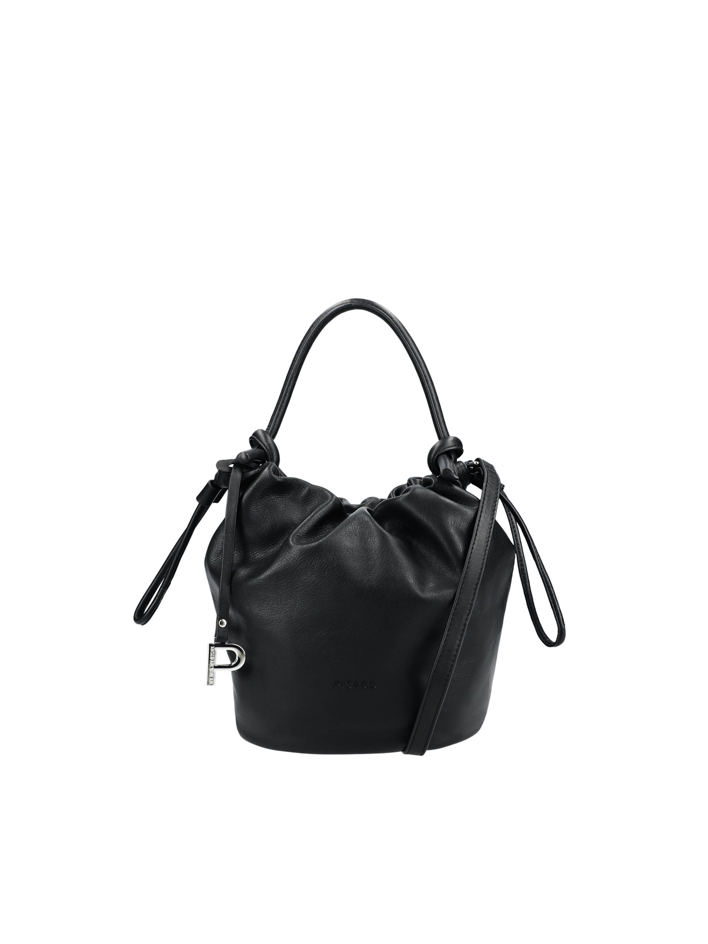 Picard Beuteltasche 'Dumpling Petite' in Schwarz