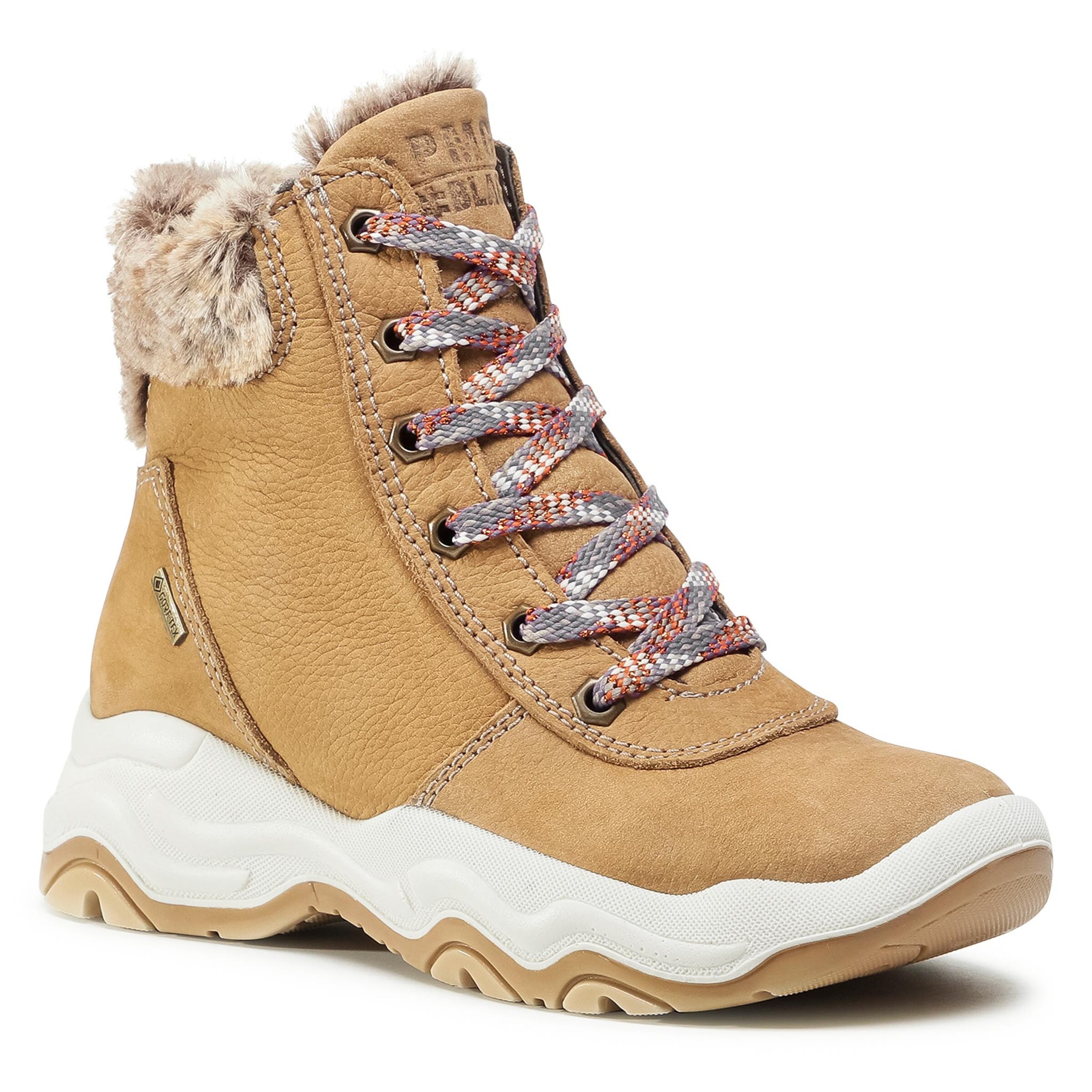 PRIMIGI Lace-up boot in Brown: front