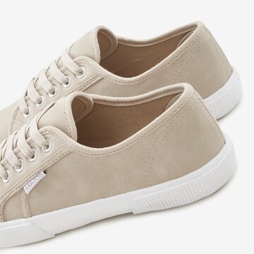 LASCANA Sneaker in Beige