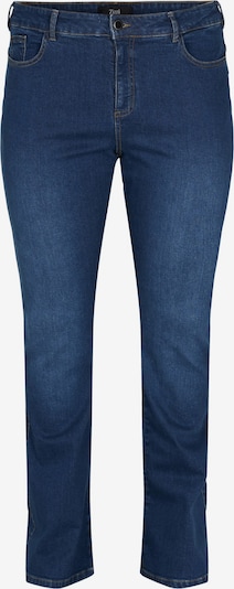 Zizzi Jeans 'Ellen' i blue denim, Produktvisning