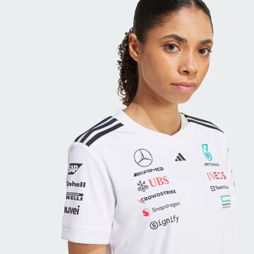 ADIDAS PERFORMANCE Λειτουργικό μπλουζάκι 'MERCEDES - AMG PETRONAS FORMULA ONE' σε λευκό