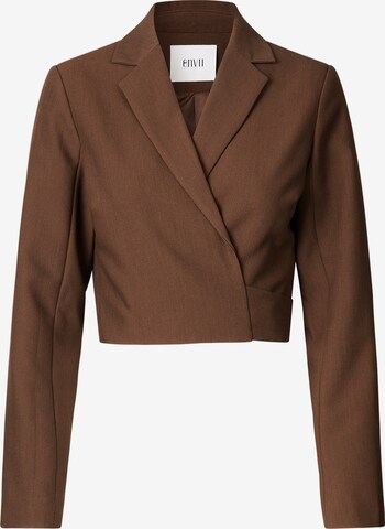 Blazer 'Damson' Envii en marron : devant