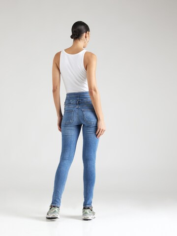 ONLY Skinny Jeans 'HUSH' in Blauw