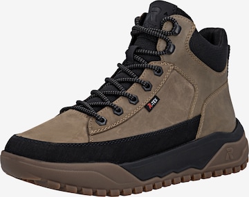 Rieker Schnürstiefel 'U1571' in Braun: Vorderseite