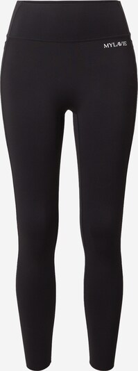 MYLAVIE Sportske hlače u crna / bijela, Pregled proizvoda