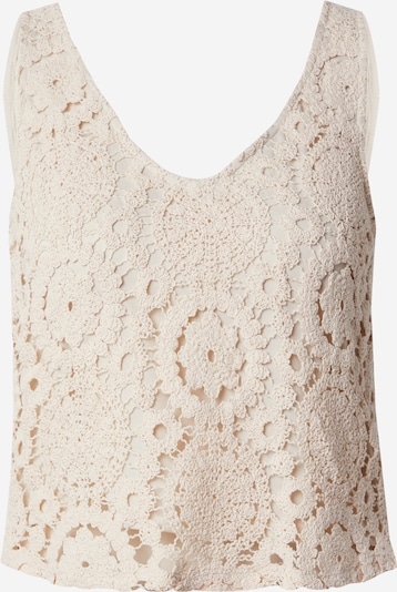 Megzta palaidinė be rankovių 'Lissi' iš ABOUT YOU, spalva – smėlio, Prekių apžvalga