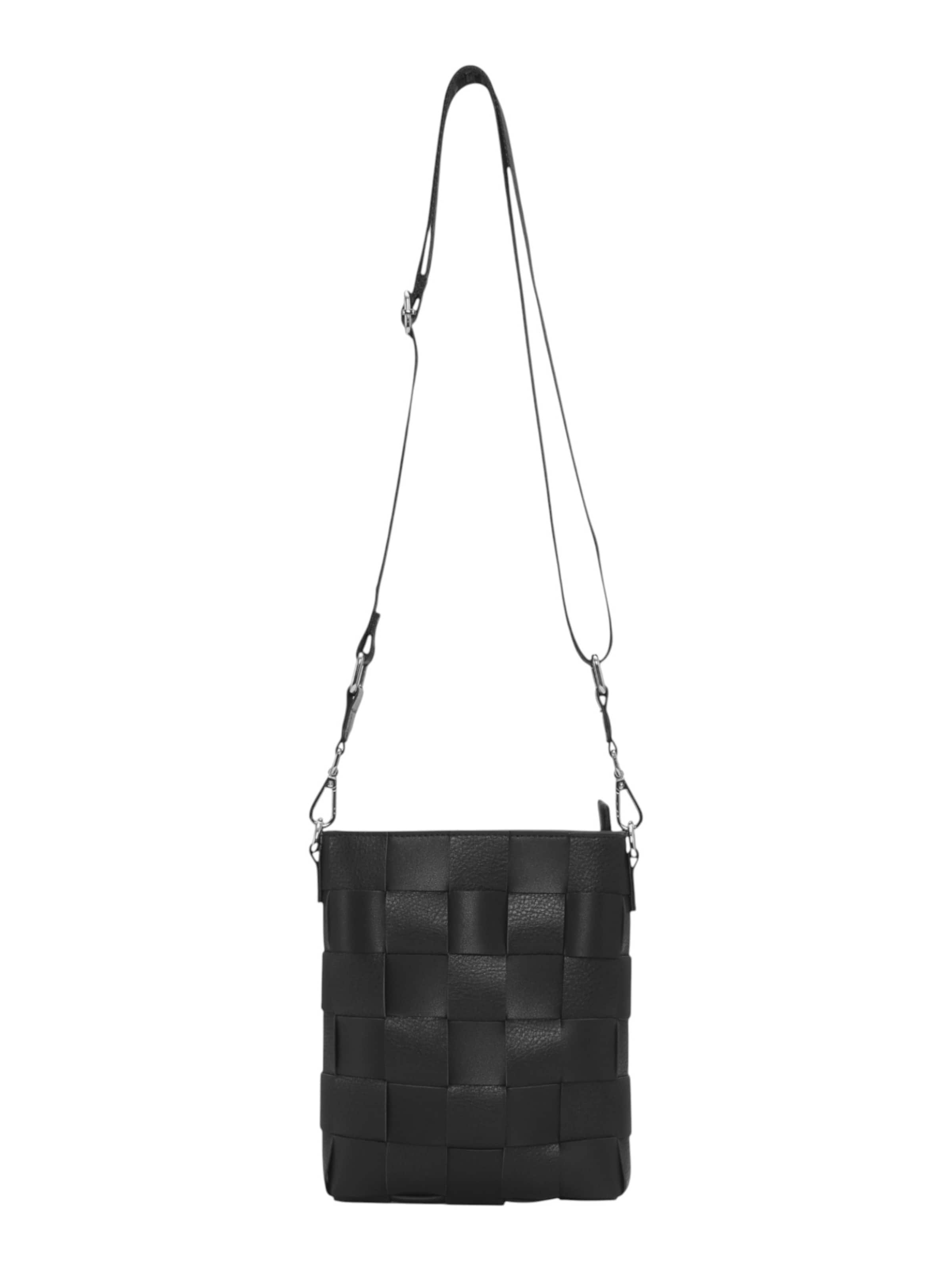 ILSE JACOBSEN Umhängetasche 'CHIP13' in Schwarz: Vorderseite