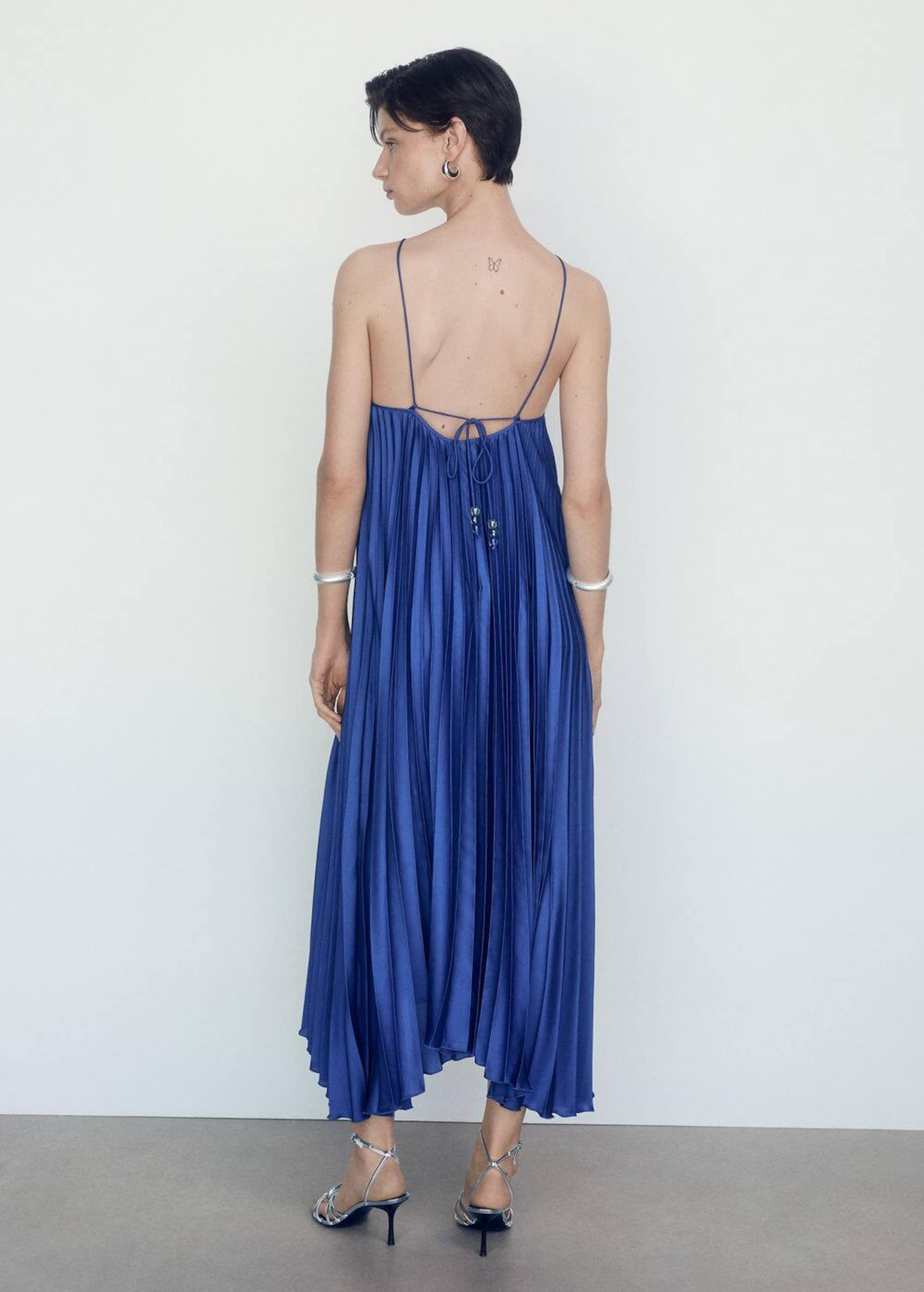 Robe d ete Susane MANGO en Bleu Fonce ABOUT YOU
