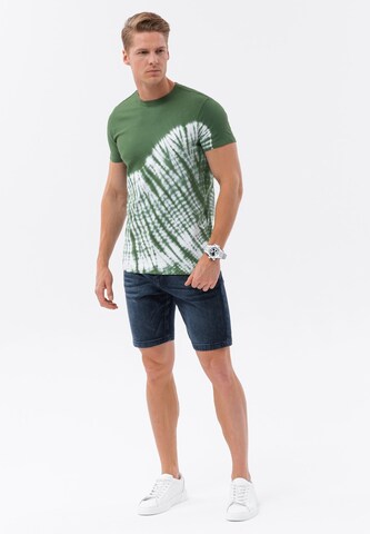 Ombre Shirt 'S1617' in Green