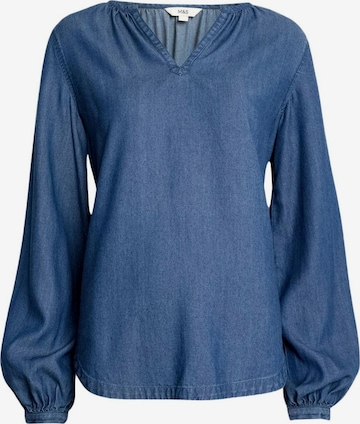 Camicia da donna di Marks & Spencer in blu: frontale