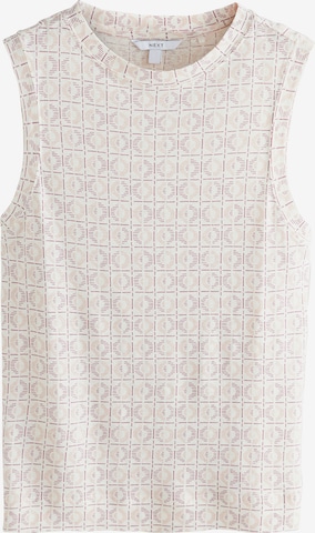 Top de la Next pe bej: față