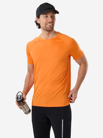 SWEDEMOUNT Functioneel shirt 'Core' in Oranje: voorkant
