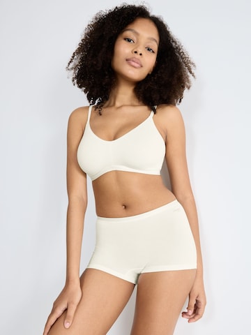 SLOGGI Broekje 'GO Daily Cotton Short' in Wit