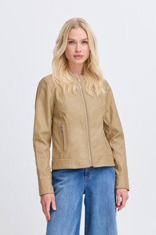 b.young Between-Season Jacket 'BYAcom' in Beige: front