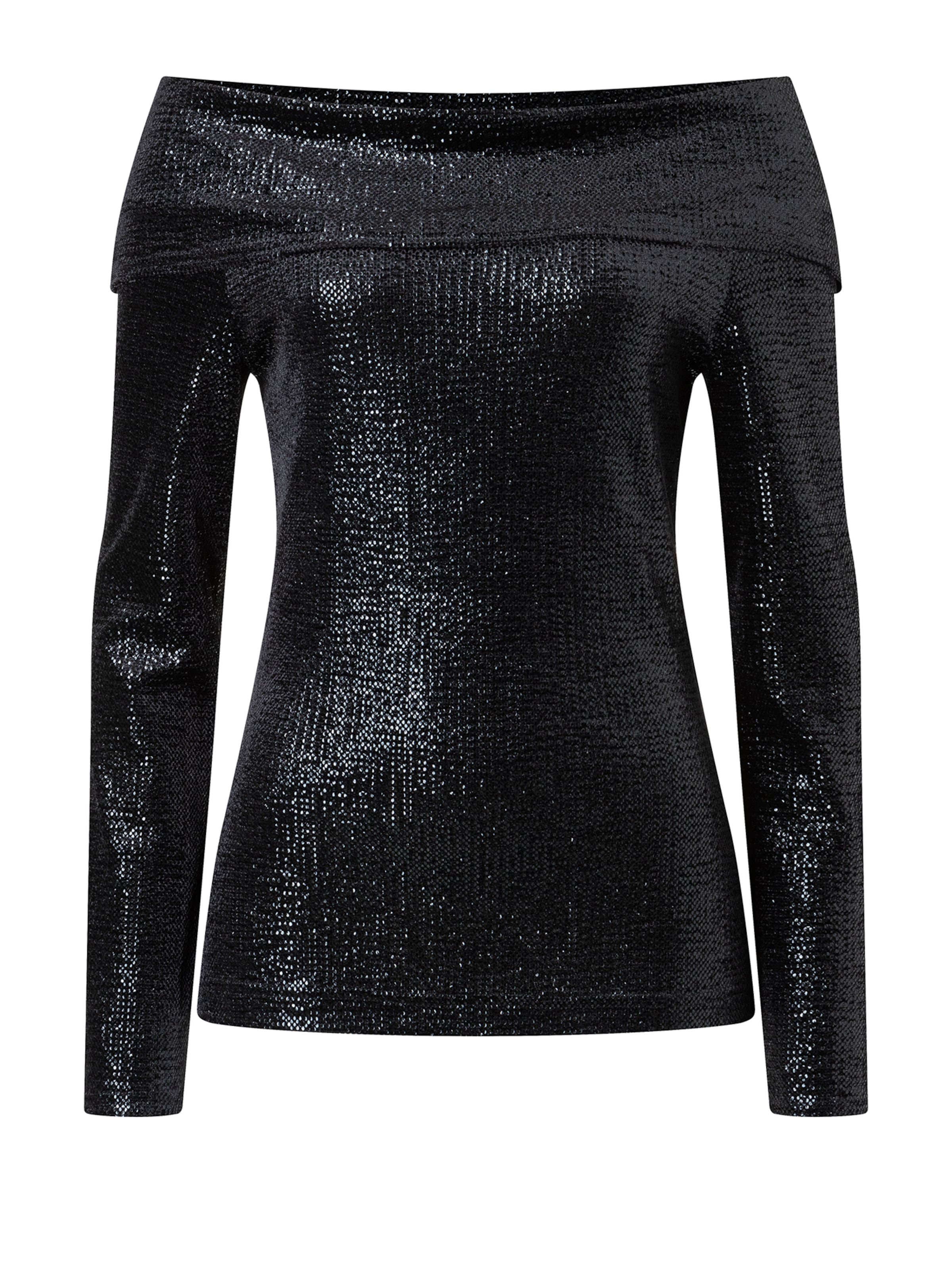 Ana Alcazar Blouse 'Tajasa' in Zwart: voorkant