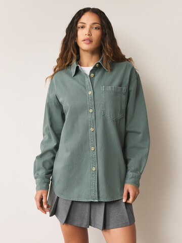 Next Bluse in Grün: Vorderseite