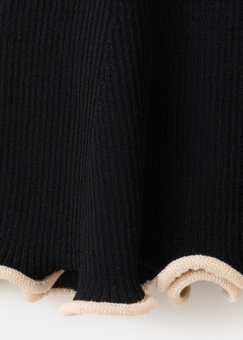 MANGO Pullover 'Vaporeto' in Schwarz