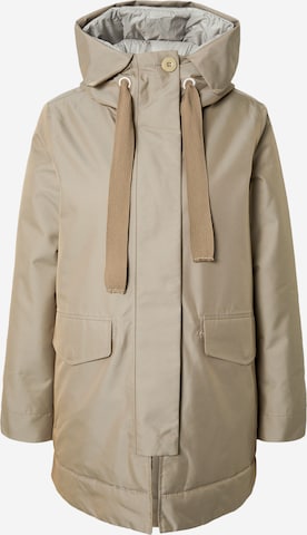 g-lab Ανοιξιάτικο και φθινοπωρινό παλτό 'MIORA' σε μπεζ: μπροστά