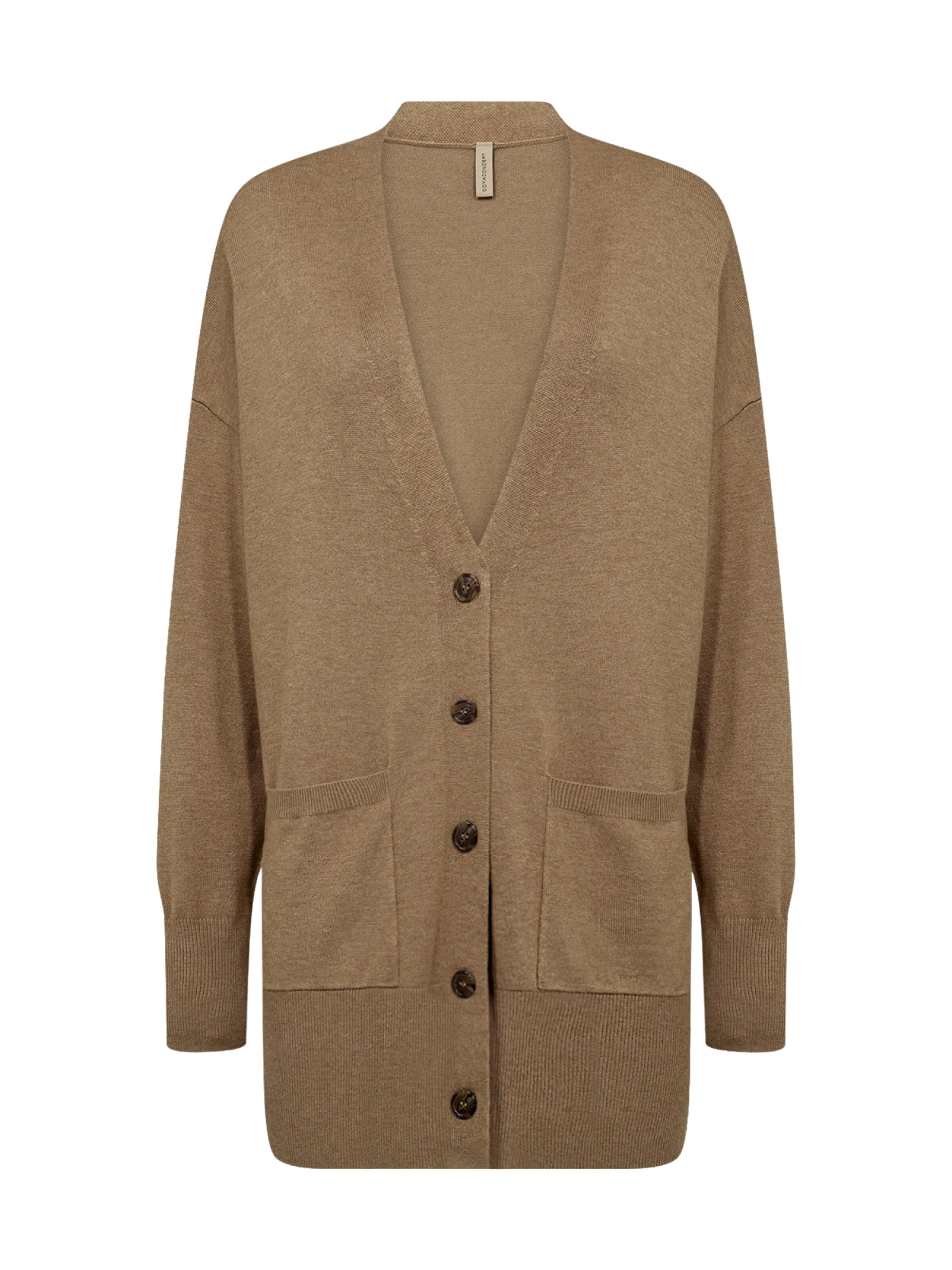 Cardigan 'Dollie 739' Soyaconcept en marron : devant