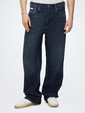 Baggy Jean Calvin Klein Jeans en bleu : devant