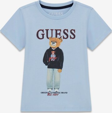 GUESS Regular fit Shirt in Blue: front