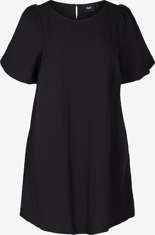 Zizzi Dress 'Vmacy' in Black: front