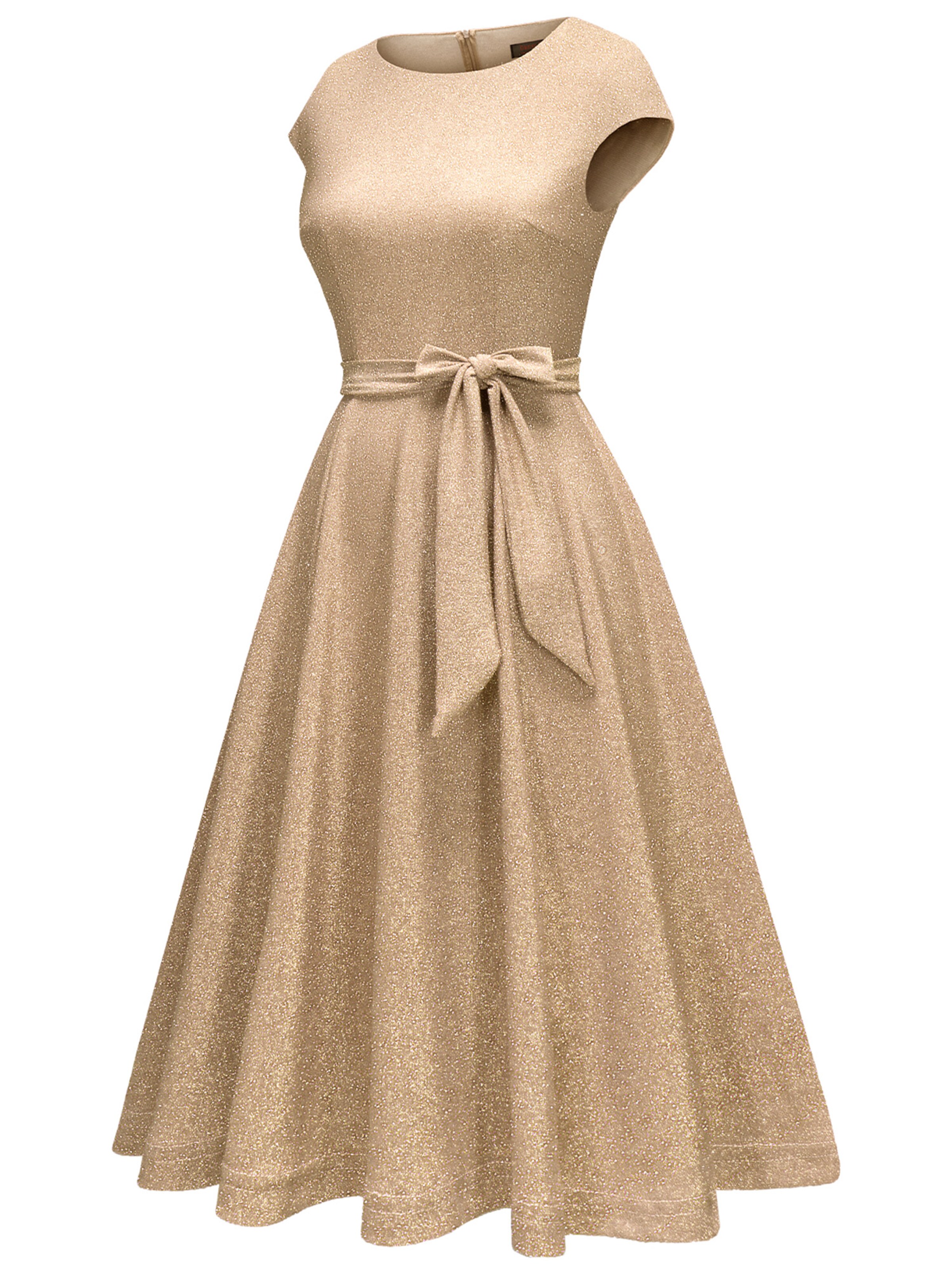 Zapaka Cocktailkleid‌‌‌‌‌‌‌ in Beige