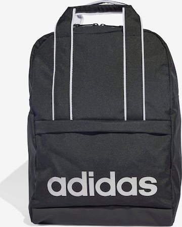 melns ADIDAS PERFORMANCE Sporta mugursoma 'ESS': no priekšpuses