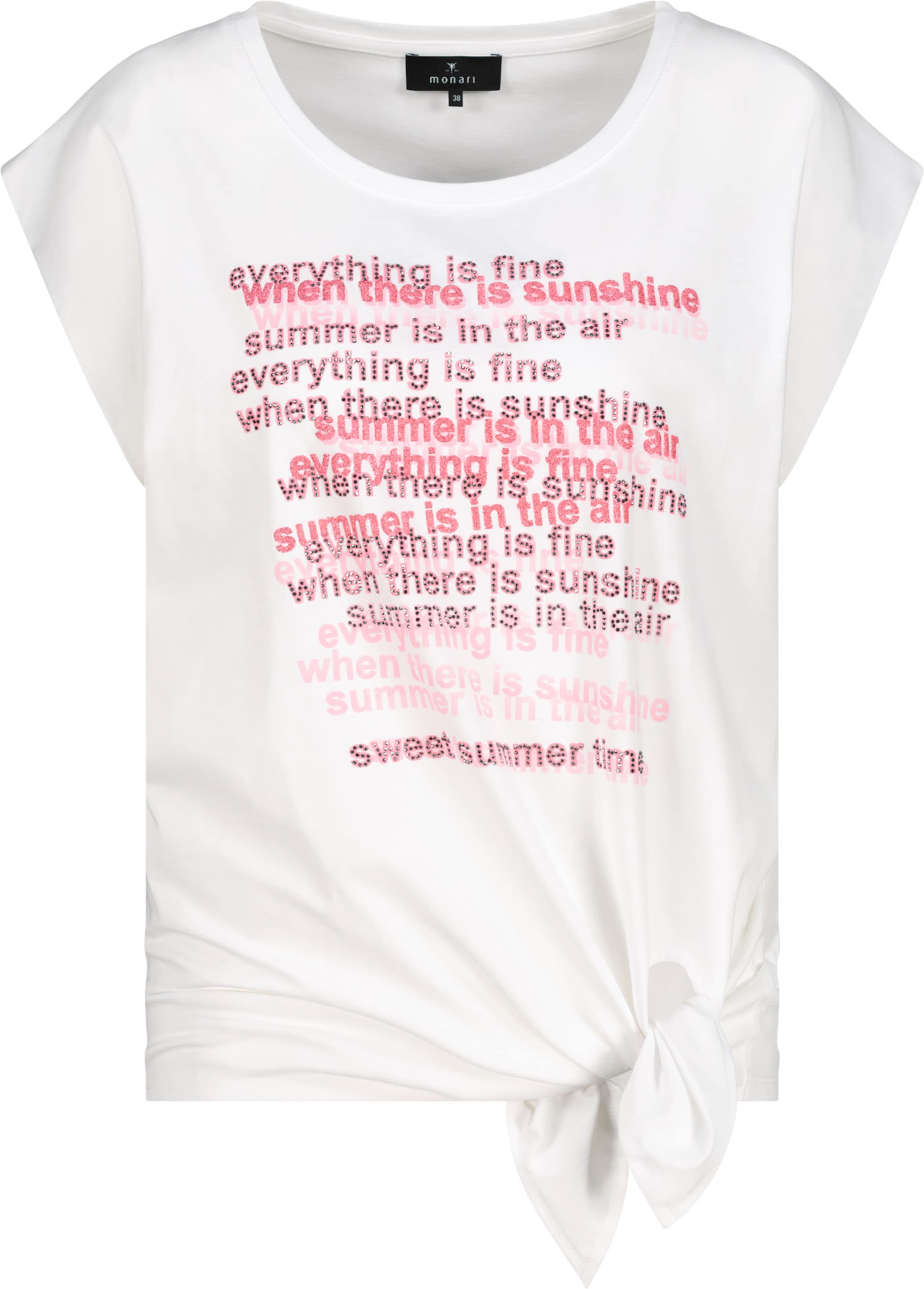 monari T-Shirt in Weiß: Vorderseite
